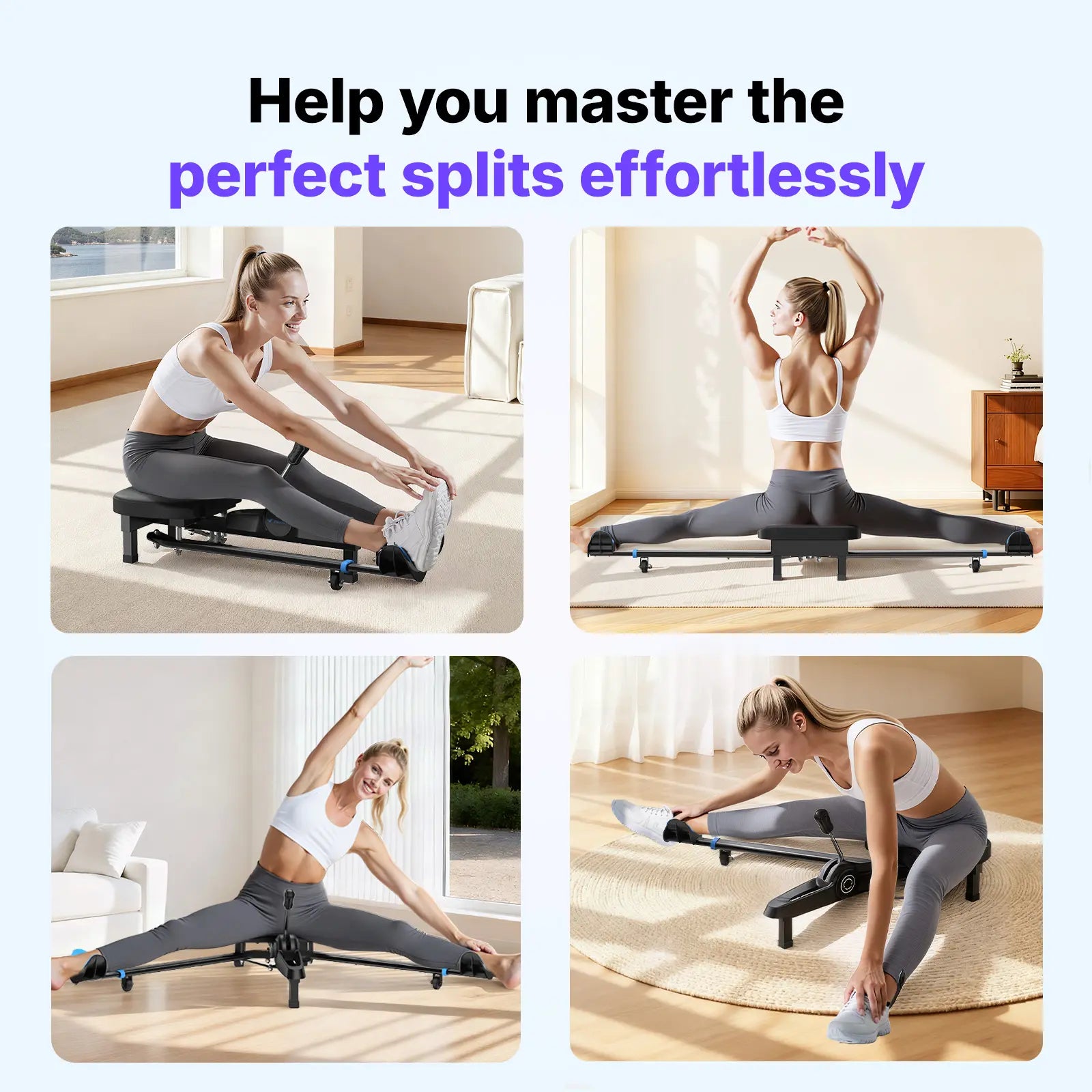 Adjustable Leg Stretching Machine for Yoga & Ballet