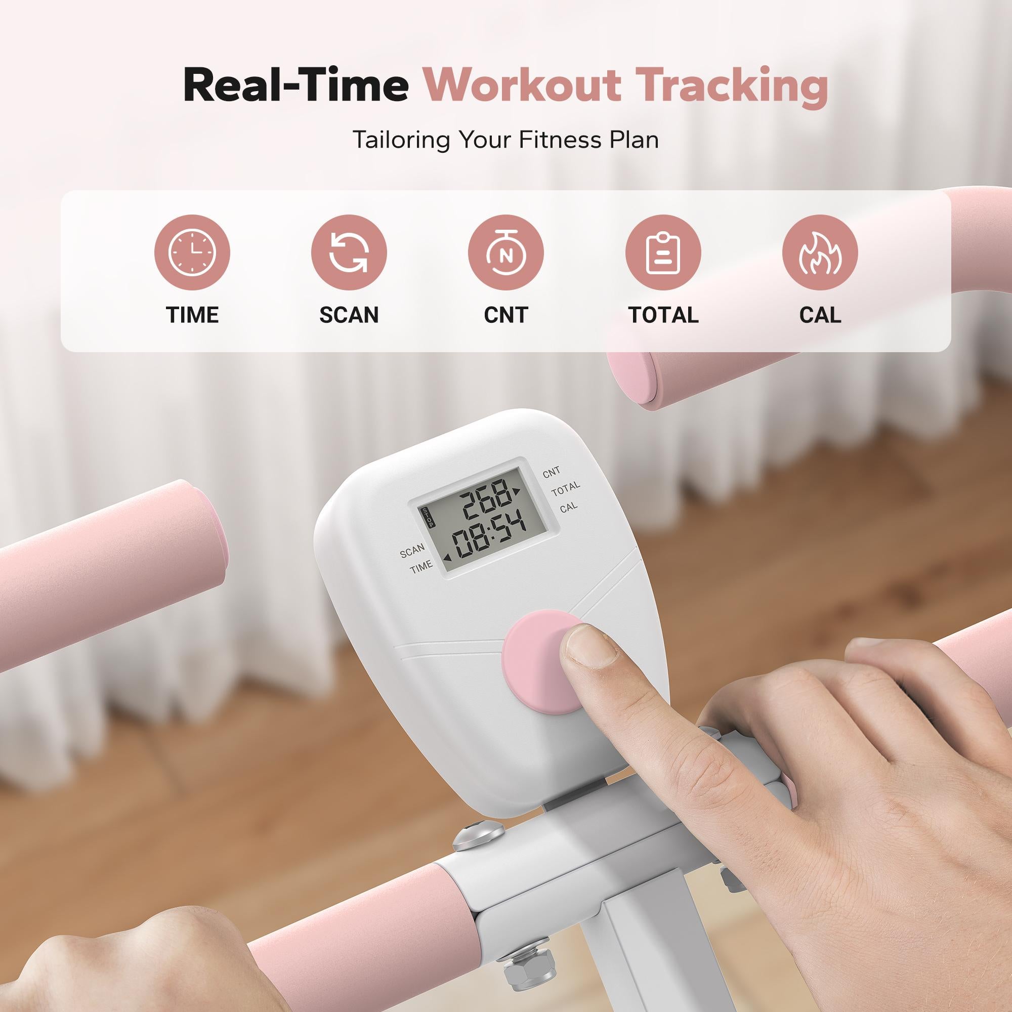 2-in-1 Squat Rowing Machine, 350LBS Weight Capacity Adjustable Resistance Trainer with LCD Monitor, Full Body Workout Equipment for Home Gym